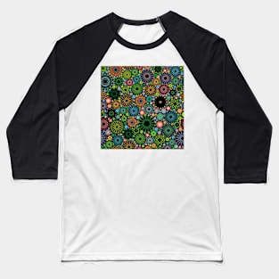 flowers Baseball T-Shirt